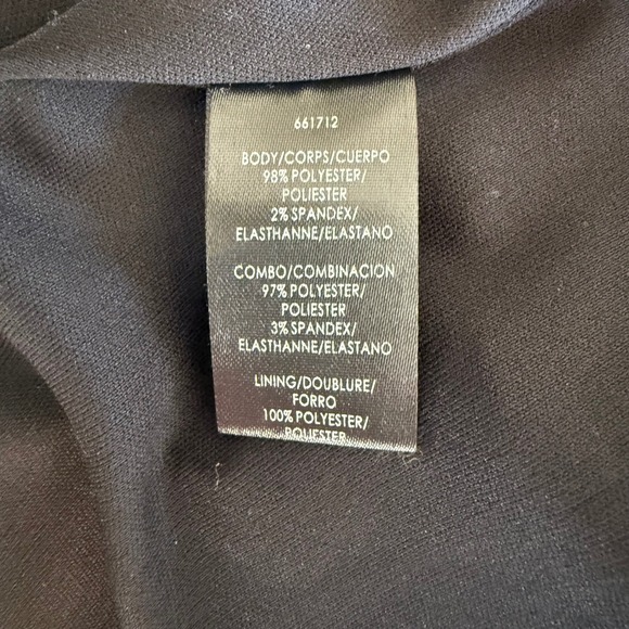 CARMEN MARC VALVO Infusion Black Ruffle Dress Size 2 Prom Elegant Formal Gown - Picture 8 of 16